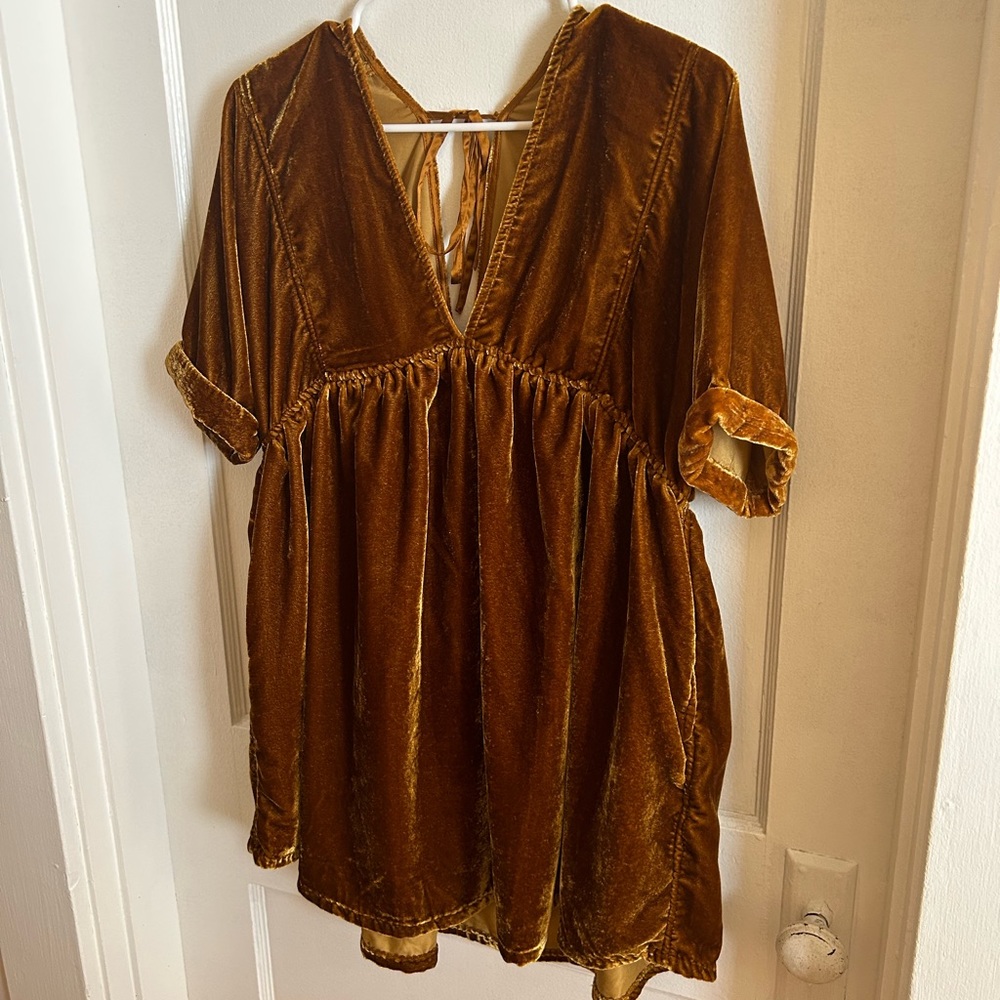 Free people velvet tunic
